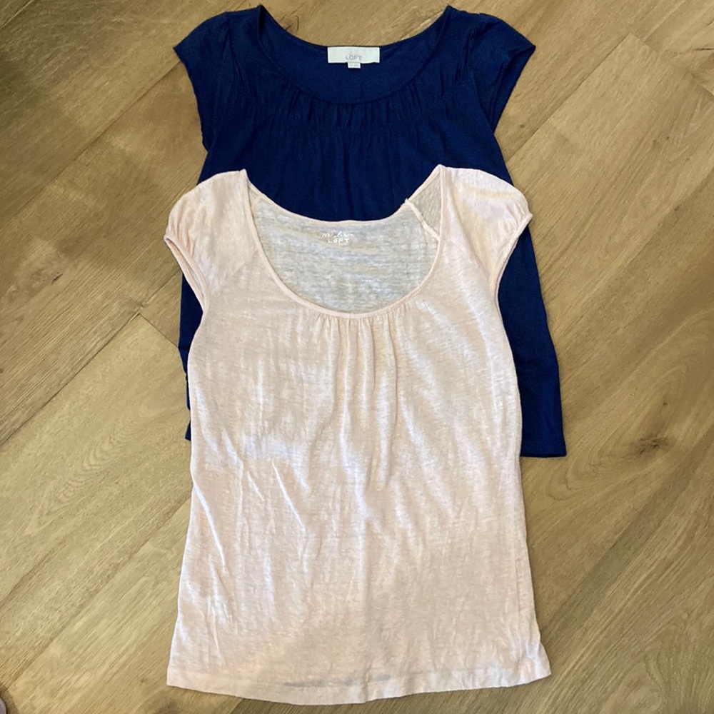 Pair of summer tops from Loft